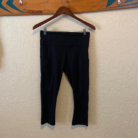 Lululemon Fast & Free High Rise Crop 8 - Picture 2 of 3